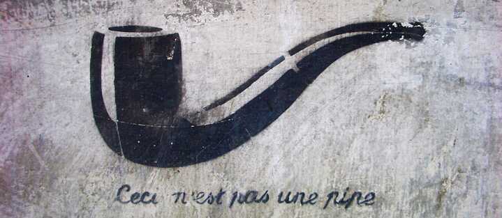Ceci n'est pas une pipe – Mural
