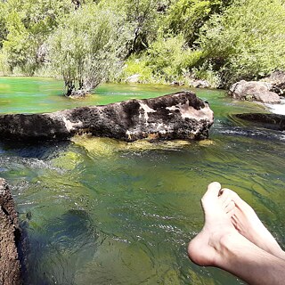 La vue du bleu turquoise du Tajo vous fait oublier tout le bruit de la ville.