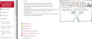 ตัวอย่างหน้า Moodle จากผู้เขียน