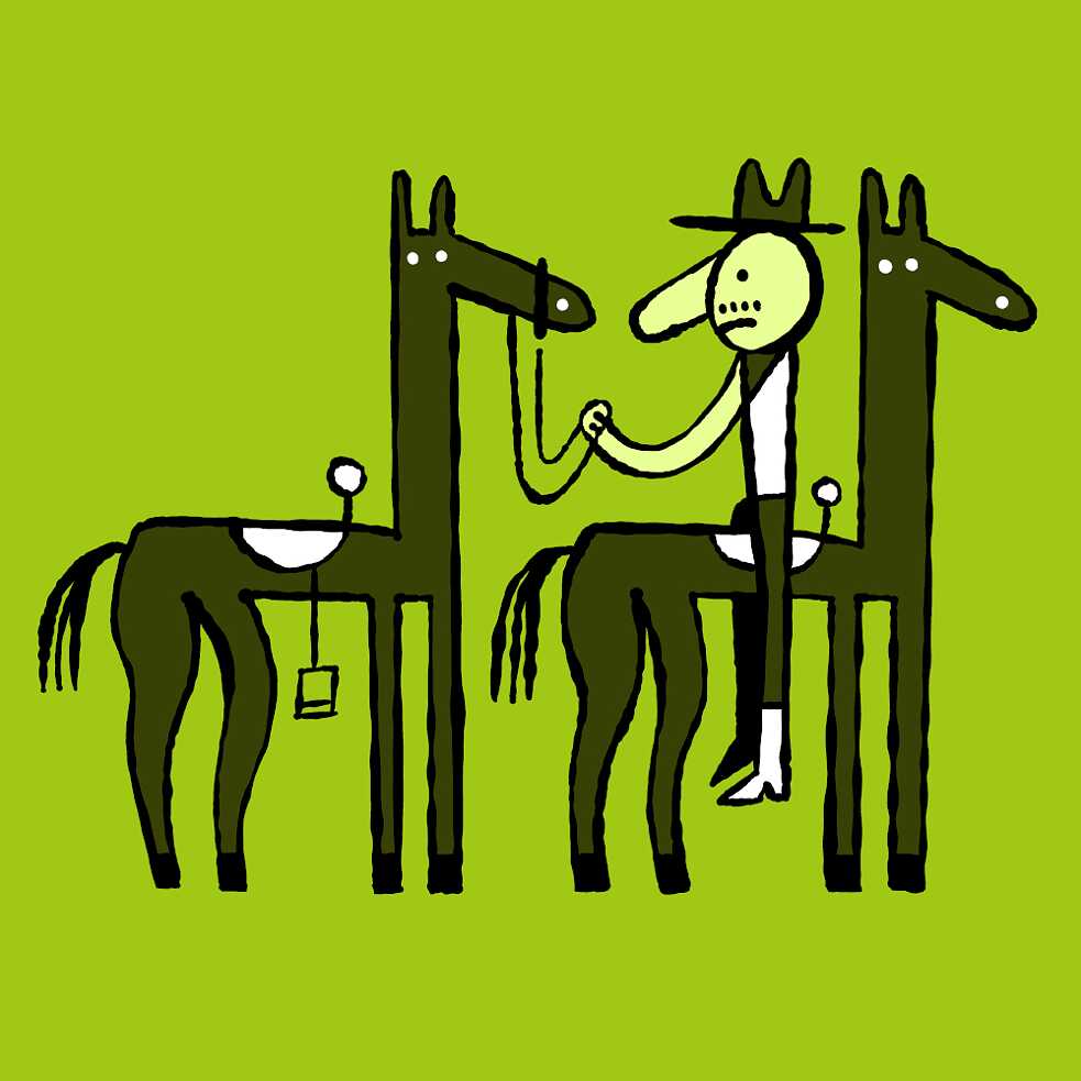 Geflügelte Fehler: Pferd