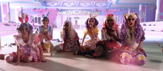 Rachel Maclean, Make Me Up, 2018 (digital video still).Commissioned by BBC, Creative Scotland, 14-18 Now, Hopscotch Films and NVA.