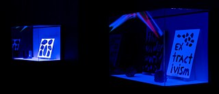 Randy Lee Cutler and Andrew Rewald, Mineral Garden, 2019-20. Installation view for the 22nd Biennale of Sydney (2020), National Art School. Commissioned by the Biennale of Sydney with assistance from Canada Council for the Arts and the Consulate General of Canada in Sydney. Courtesy the artists; Museum of Applied Arts and Sciences, Sydney; and Christine Myerscough. Photograph: Alex Robinson.