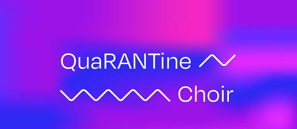 Scattered, but collective: The QuaRANTine Choir