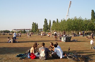 Der Mauerpark in 2006