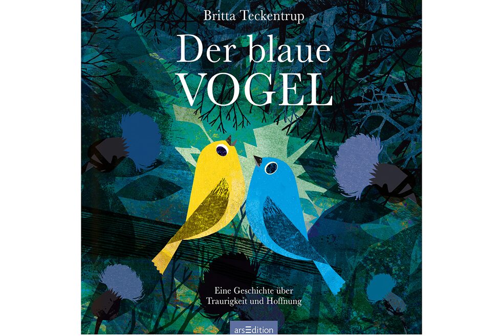 Britta Teckentrup: „Der blaue Vogel“