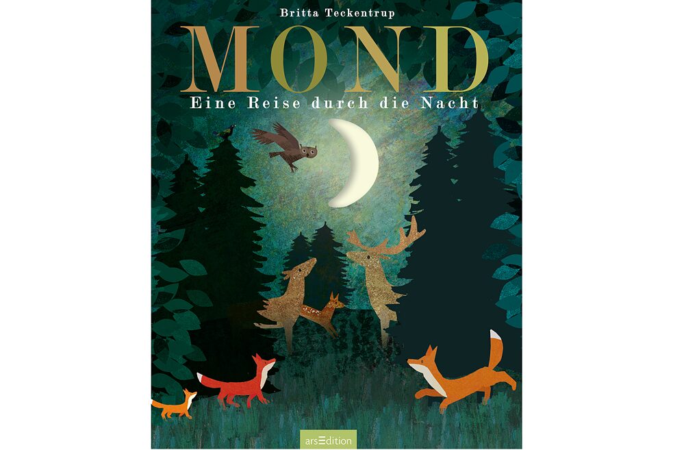 Britta Teckentrup: „Mond: Eine Reise durch die Nacht“