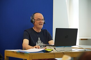 Live hinter den Kulissen