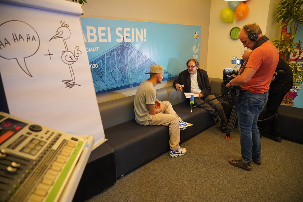 Der MDR live im Studio