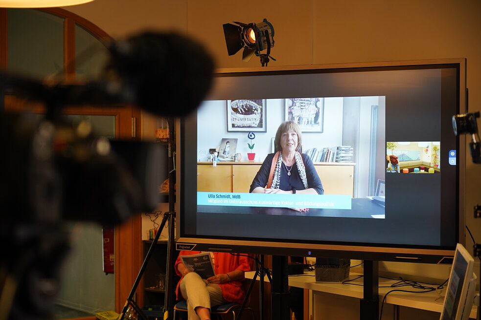 Ulla Schmidt (MdB) bei der Abschlussveranstaltung