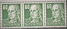 前東德發行的黑格爾郵票