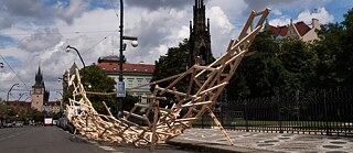 Vzniká Wooden cloud...