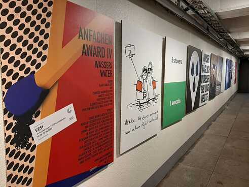 Anfachen Award 2020. Plakatinäitus Vabaduse väljaku jalakäijate tunnelis