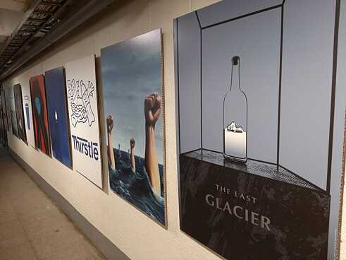 Anfachen Award 2020. Plakatinäitus Vabaduse väljaku jalakäijate tunnelis