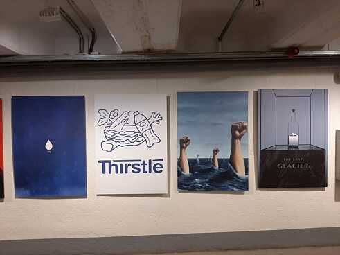 Anfachen Award 2020. Plakatinäitus Vabaduse väljaku jalakäijate tunnelis