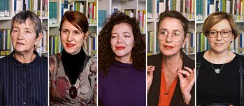 Frances Morris, Milota Sidorova, Khadija El Bennaoui, Juliette Duret, Alisa Prudnikova