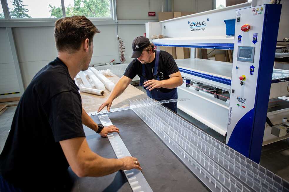 Produktion „Verschwindende Wand“, Vilnius