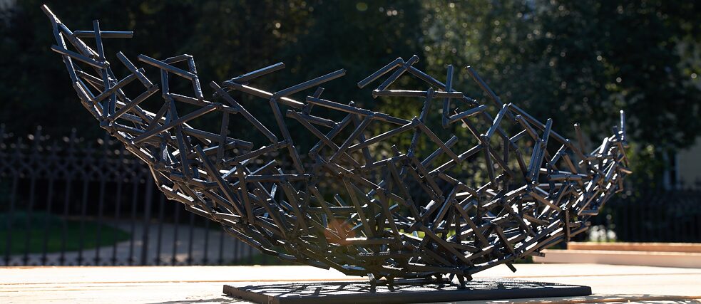 Modell der Installation für Prag