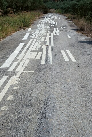 Stay on these Roads - from the photo essay "Folded, Always a Mistake" by Christian Werner