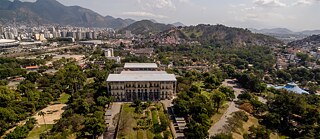 Das brasilianische Nationalmuseum in Rio de Janeiro. 