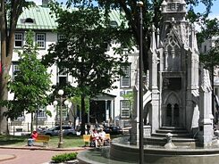 Glackmeyer often gave concerts in the Union Hotel (today: tourist information office)