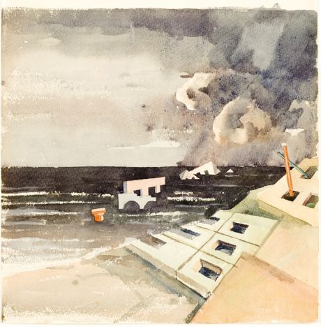 Augustitorm Arhitektuuris [August Sturm in der Architektur], Awo‑Chimm Looveer, 1982