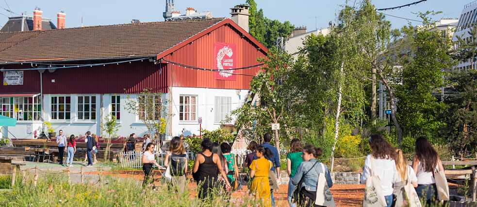 Die Cité Fertile in Pantin