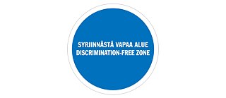 Logo Syrjinnästä vapaa alue