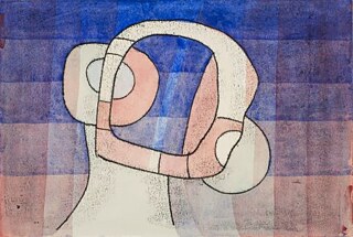 Ludwig Hirschfeld-Mack (Frankfurt, Germany 1893 - 1965), (untitled) 1959, watercolour over monotype on paper.