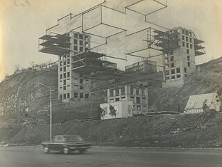 Ministerium für Verkehr, Tiflis, Georgien | Architekten: Georgij Chahawa, Zurab Dzhalagania, T. Thilawa, V. Kimberg, 1974