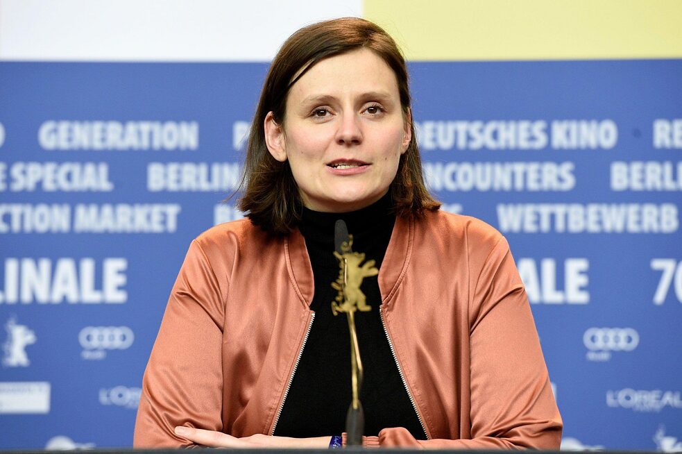 Director of "Trouble with Being Born" Sandra Wollner at the Berlinale