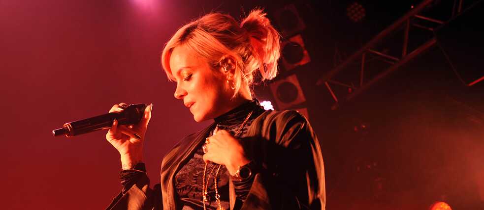Auch Lily Allen spielte bereits im Knust am Lattenplatz. 