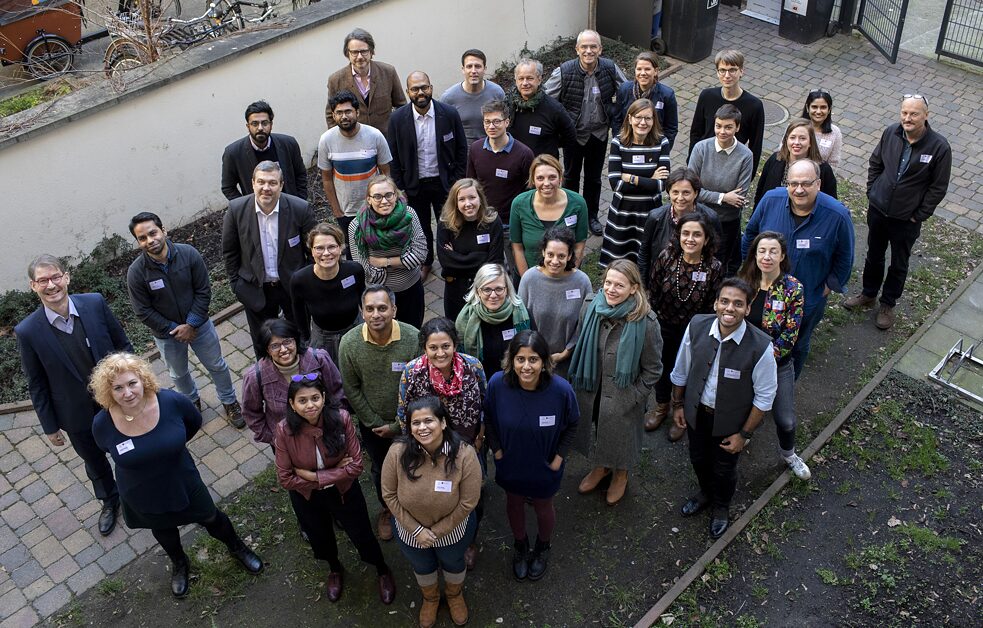 Alumni at the closing event in January in Berlin. 