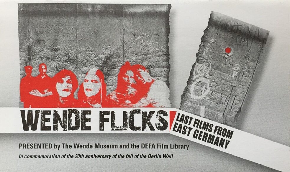 Cover des Wende Flicks-Kataloges