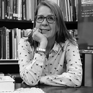 Rocío Guijarro. Licenciada en Filosofía y gerente general del Centro de Divulgación del Conocimiento Económico para la Libertad (CEDICE Libertad).