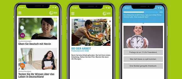 App mit Übungen und Quiz
