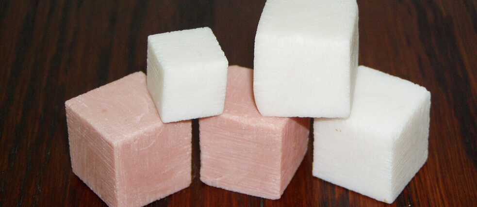 Sugar cubes from the Czech Republic