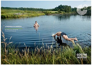 Litkowka: Ein kleiner Teich in der sibirischen Taiga 