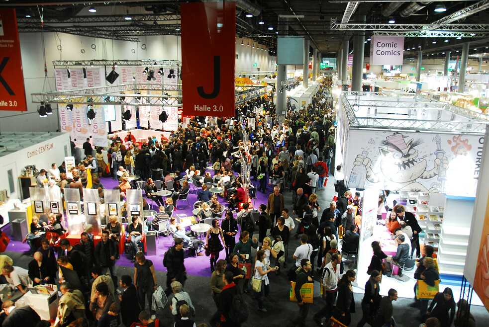 Comic-Zentrum in Halle 3.0 i der Frankfurter Buchmesse