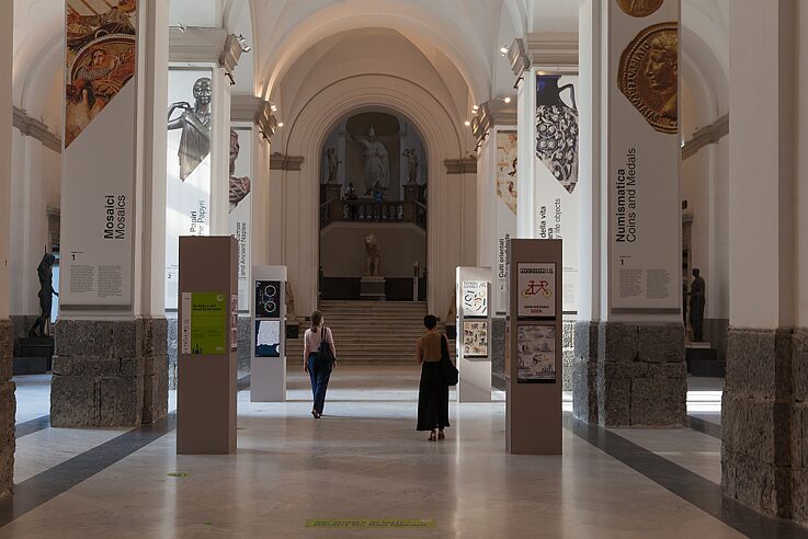 La mostra “Sai andare in bici?” esposta al MANN