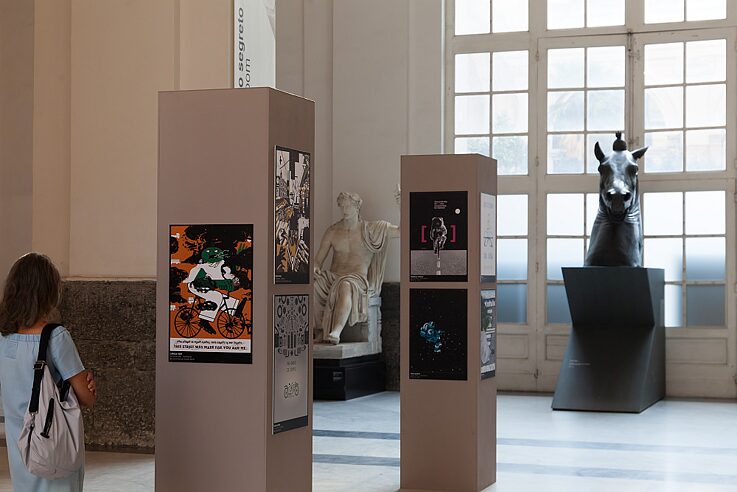 La mostra “Sai andare in bici?” esposta al MANN