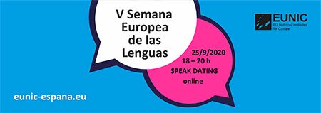 EUNIC ES - Speakdating_Woche der Sprachen 2020