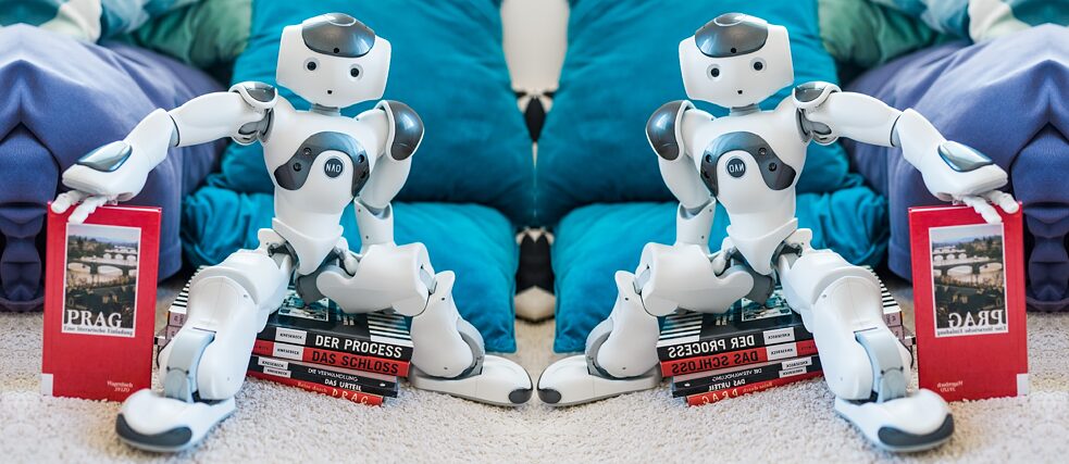 NAO-Roboter im Prager Goethe-Institut