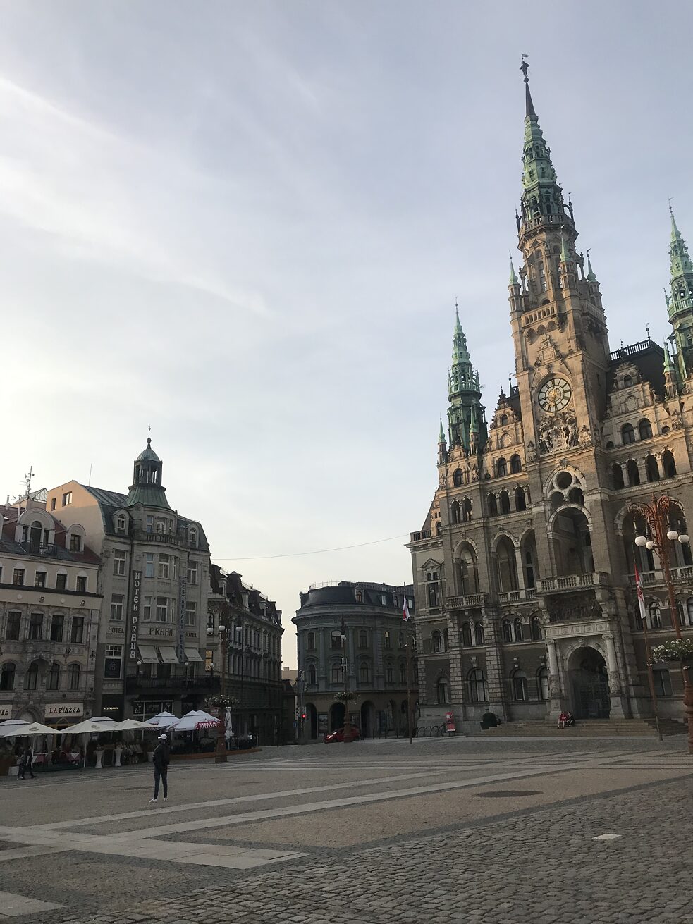 Das Rathaus von Liberec