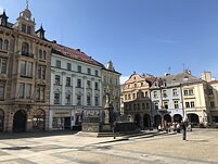 Der Marktplatz von Liberec
