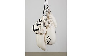 Hoda Tawakol, Lure #10, 2014, fabric, styrofoam, 180 x 120 x 70 cm. 