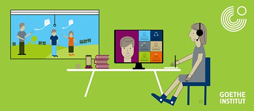 Güneydoğu Avrupa'daki Almanca öğretmenleri için sanal konferans