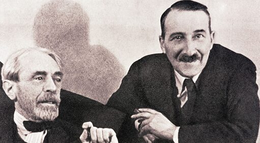 Porträts von Stefan Zweig und Paul Valéry