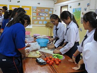 Alles muss erst geschnitten werden