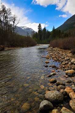 The Cultus Creek in Darkwoods