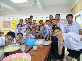 Natürlich ist bei der Vorbereitung genug Zeit für Fotos!